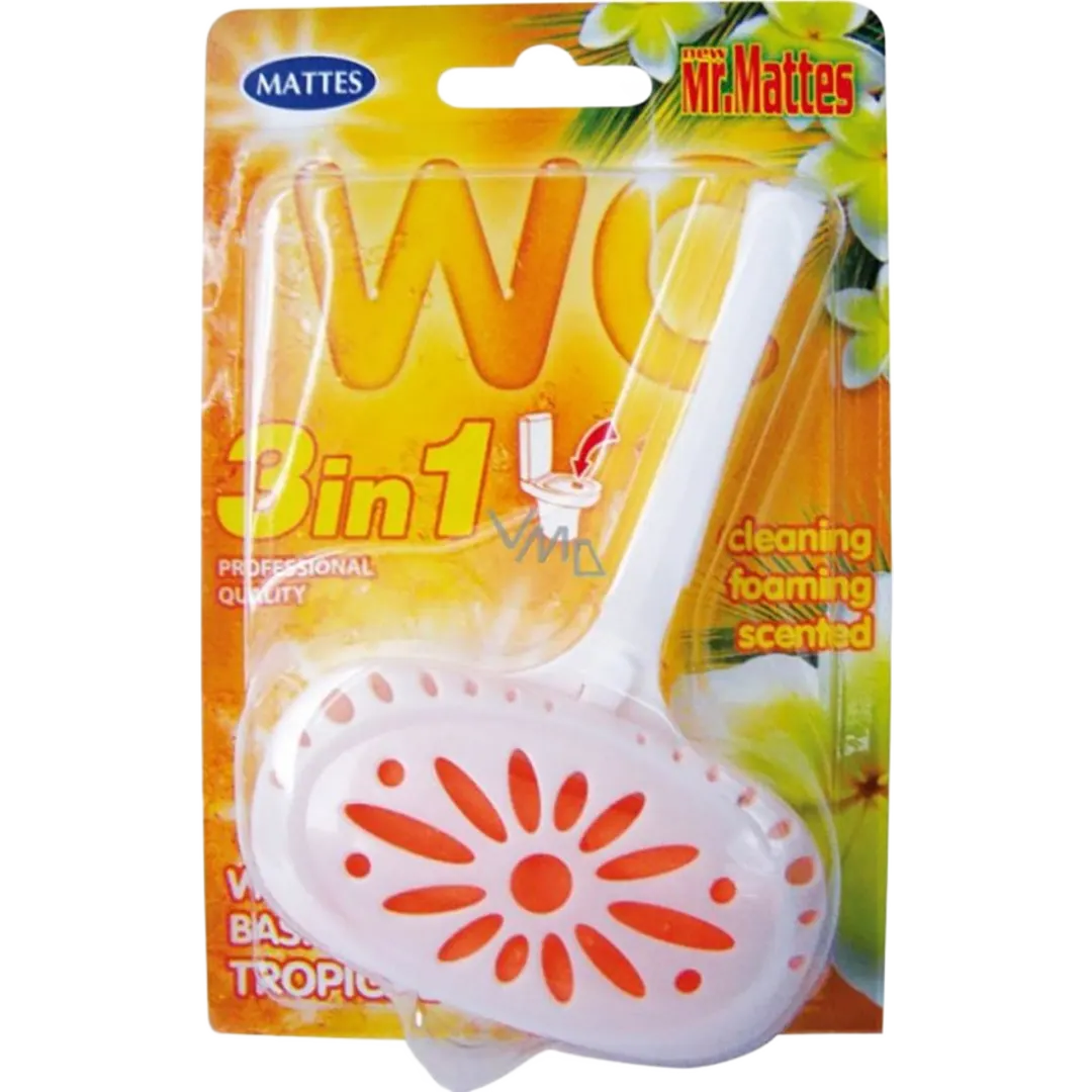 Mr. Mattes 3in1 Tropical WC-kosár - 40 g