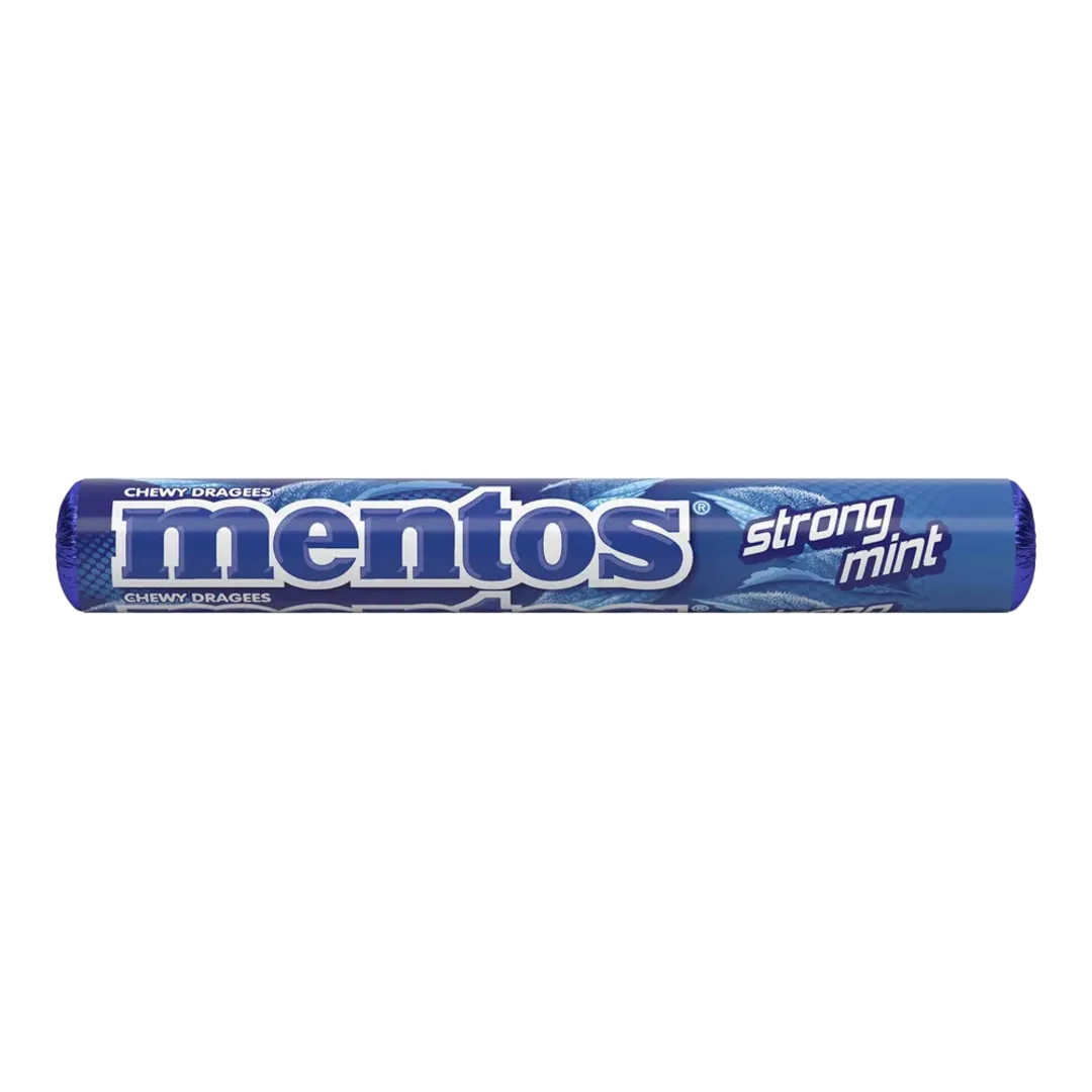 Mentos Strong Mint extra erős mentolos cukordrazsé 37,5 g