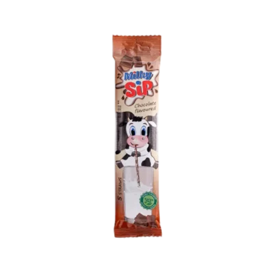 Milky Sip vanília ízű tejben oldódó szívószál 5 × 6 g (30 g)