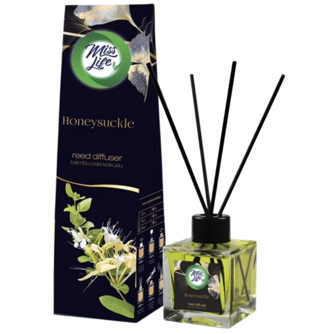 Miss Life Mézes lonc pálcikás lakásillatosító - 100 ml