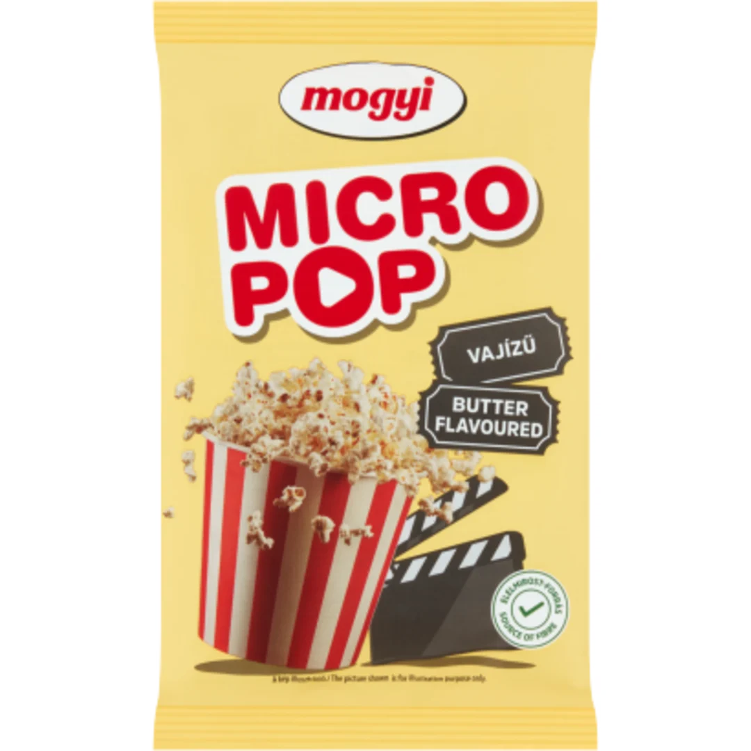 Mogyi Micro Pop vajízű mikrohullámú popcorn 100 g