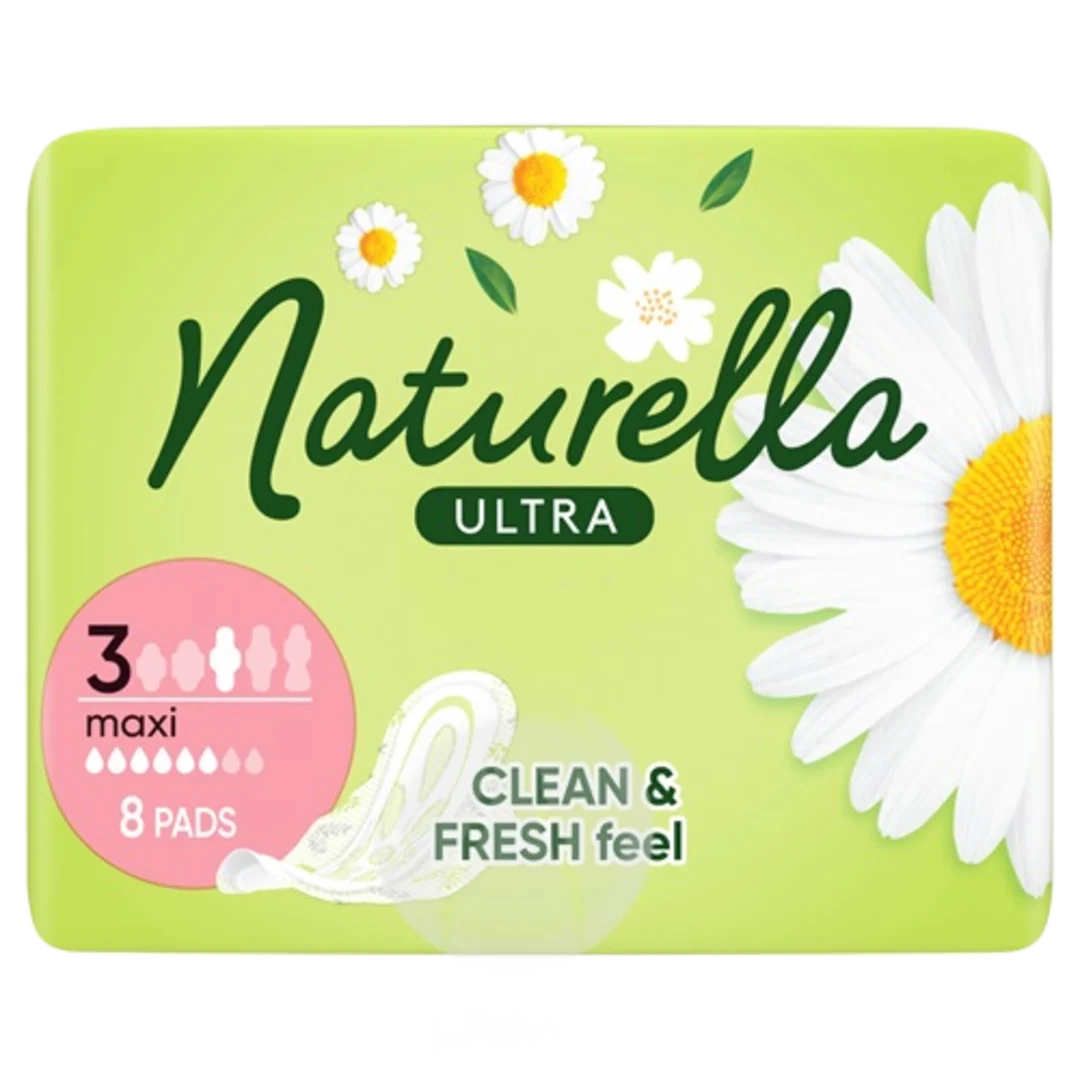 Naturella MAXI Kamilla egészségügyi betét, 8 db