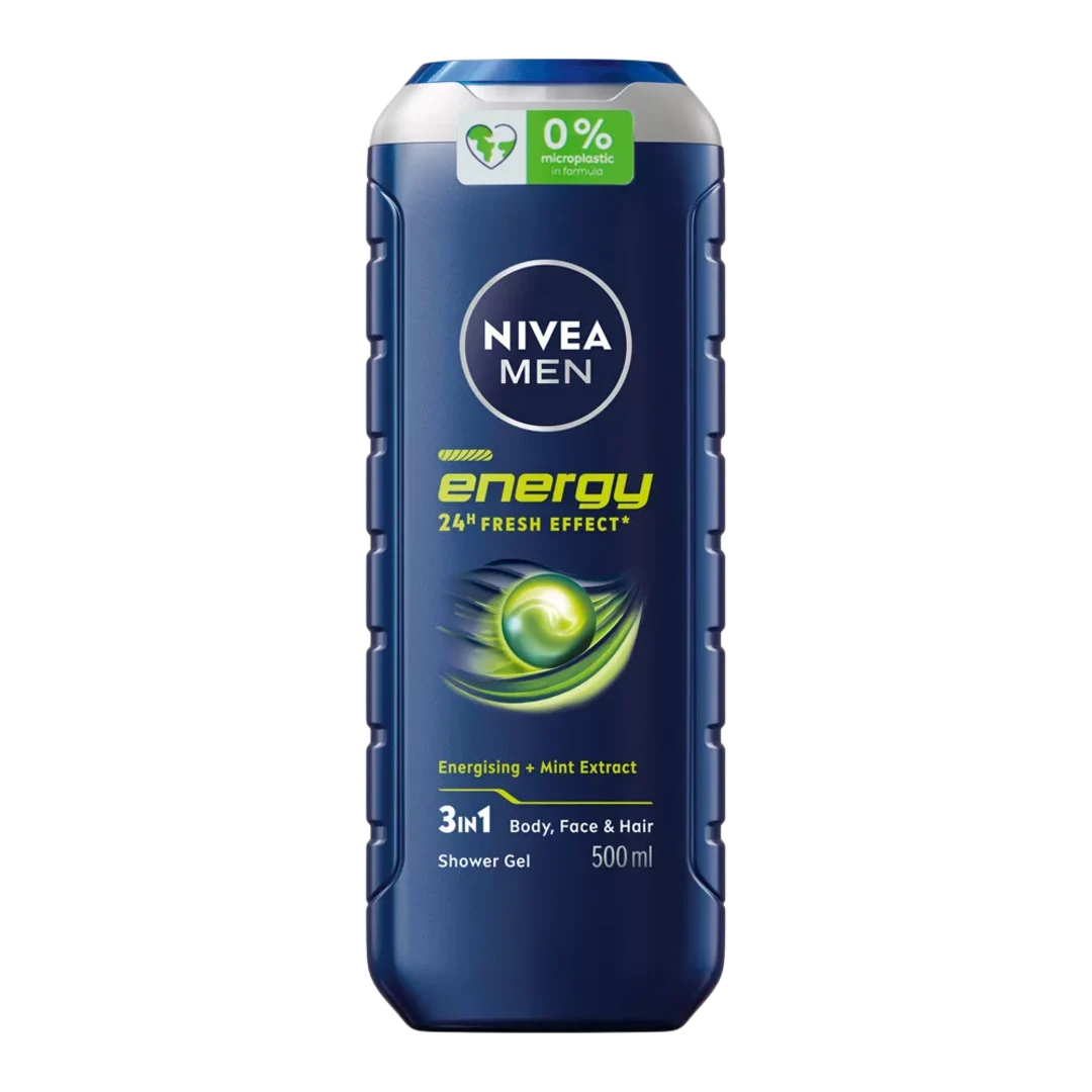 NIVEA Men Energy tusfürdő, 250 ml