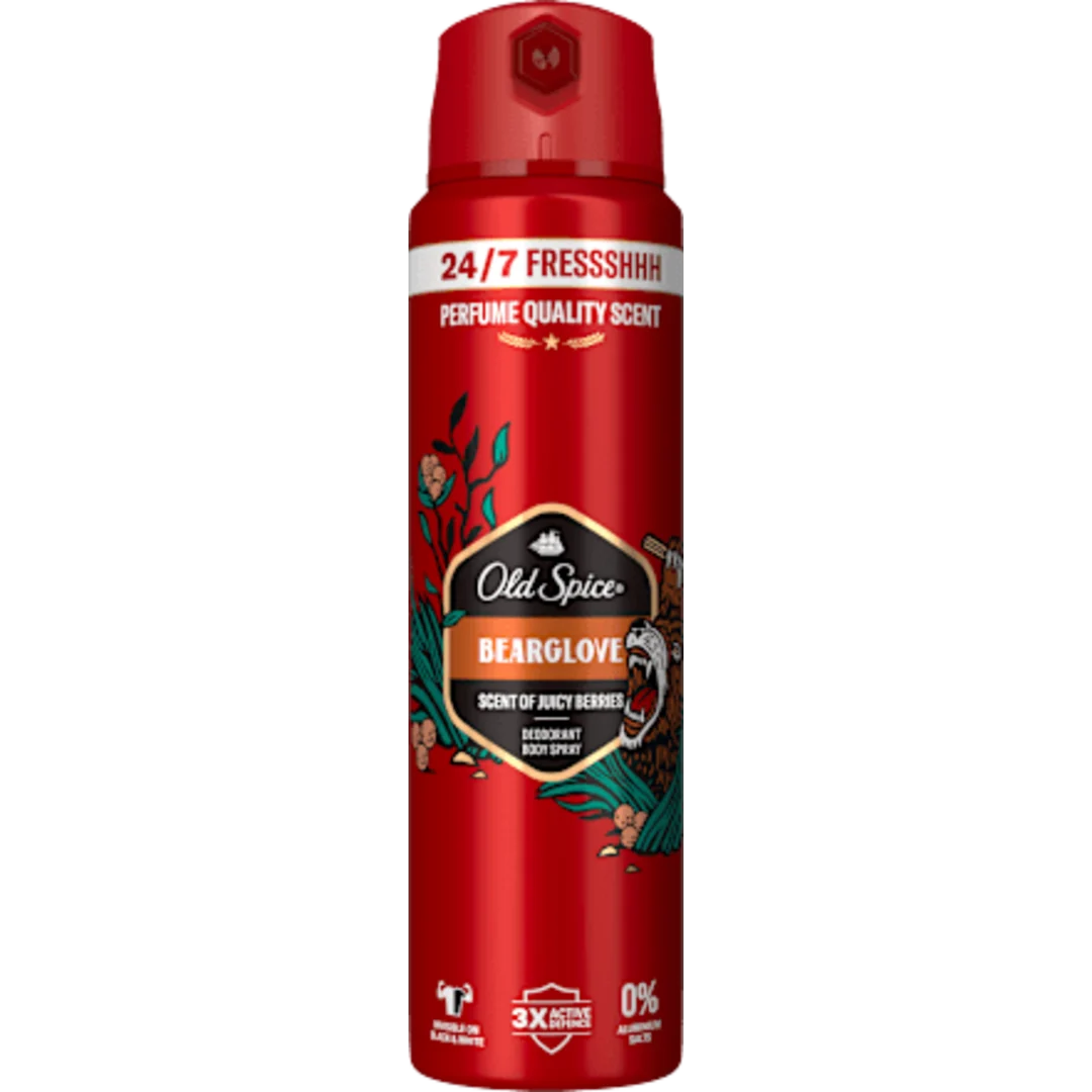 Old Spice Bearglove dezodor spray, 150 ml