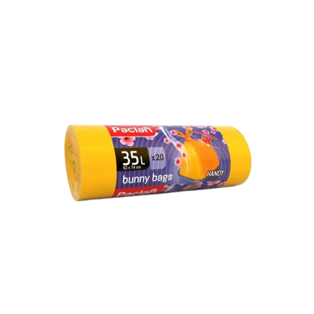 Paclan MultiTop illatos szemeteszsák, 35 l, 20 db, 50 × 56 cm
