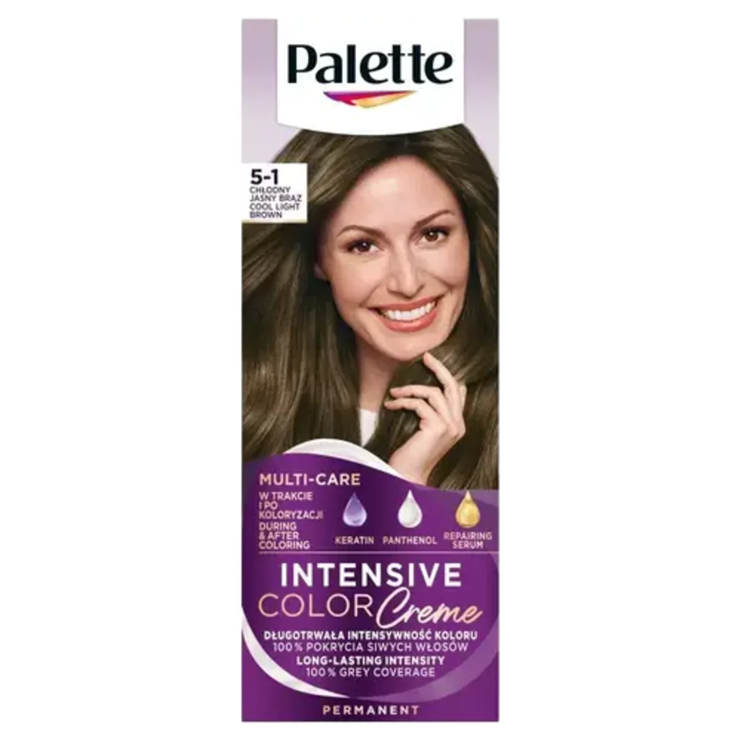 Palette Hűvös Világosbarna (5-1-es Árnyalat) hajfesték