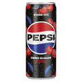 Pepsi Zero Cherry cseresznye ízesítésű colaízű energiamentes szénsavas üdítőital DRS 330 ml