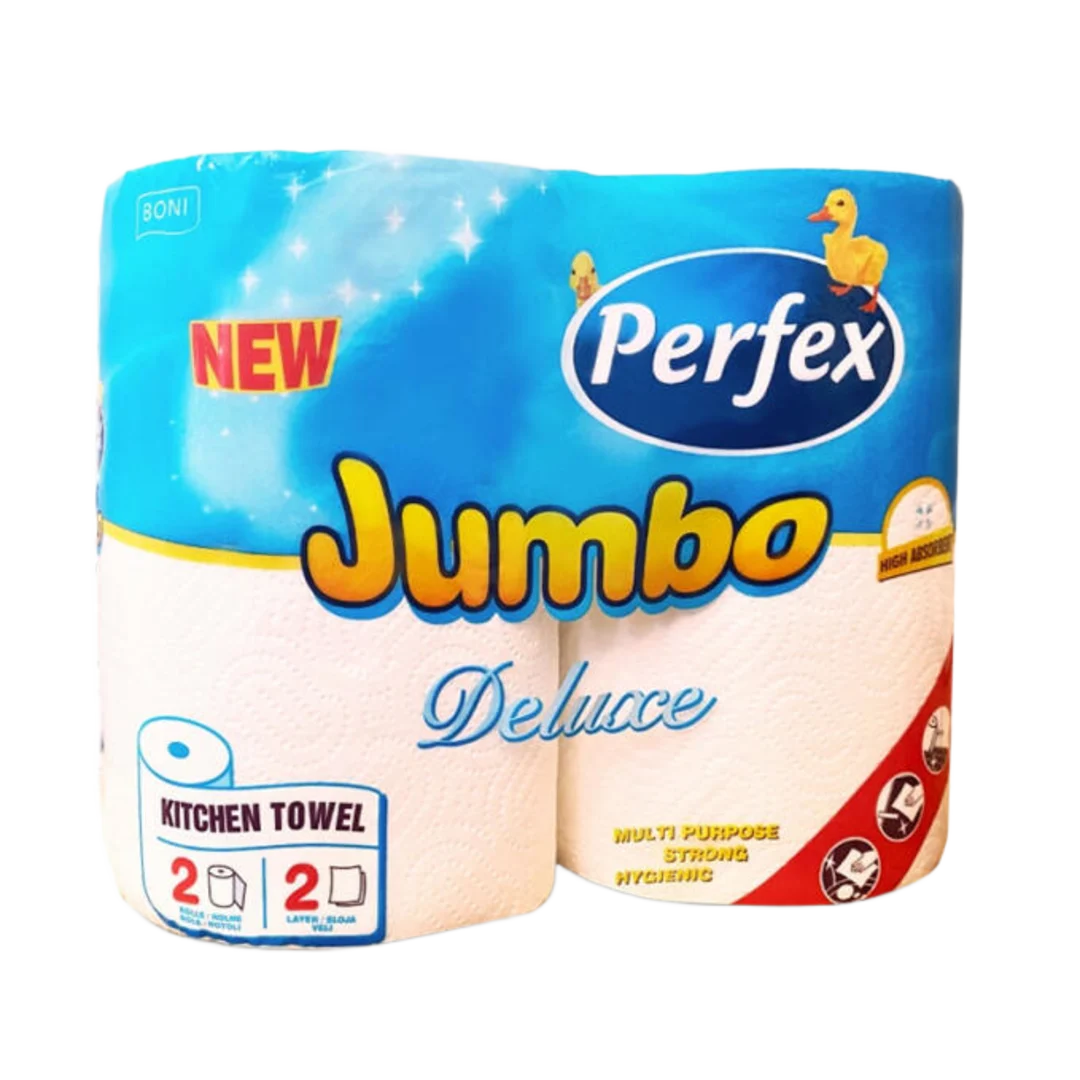 Perfex Deluxe Jumbo papírtörlő, 2 tekercs