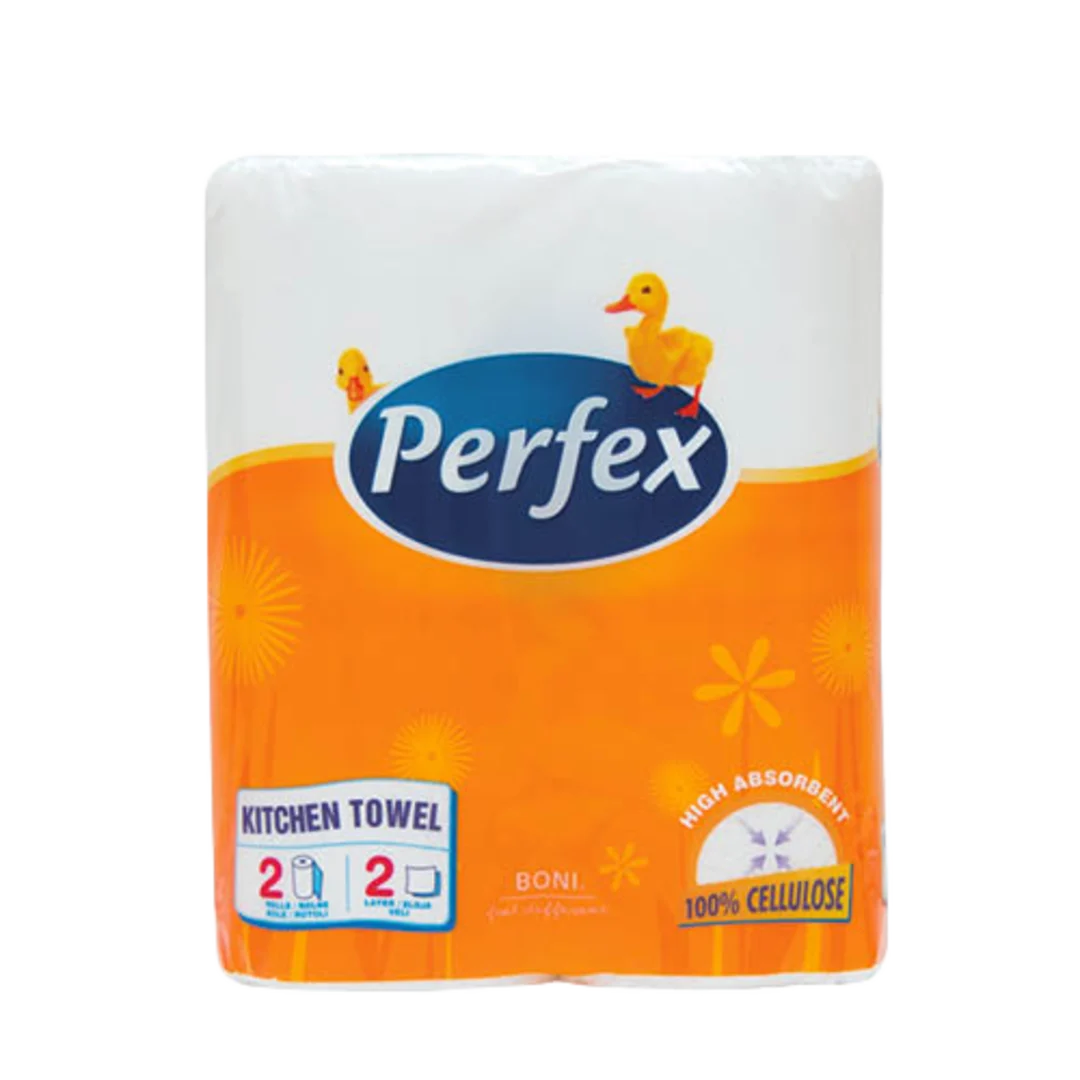 Perfex Sárga Boni papírtörlő, 2 tekercs