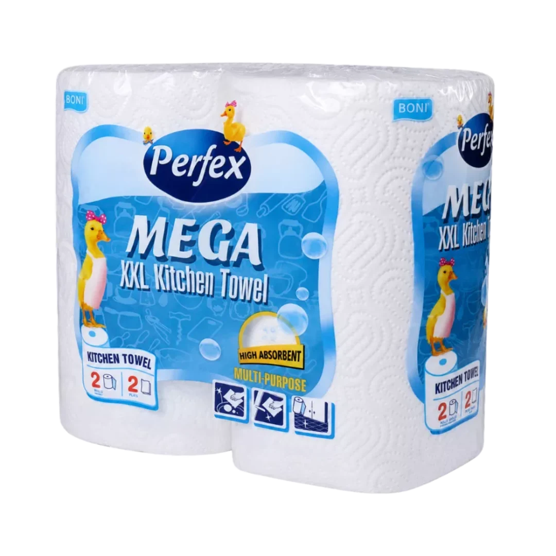 Perfex XXL Mega papírtörlő, 2 rétegű, 2 tekercs