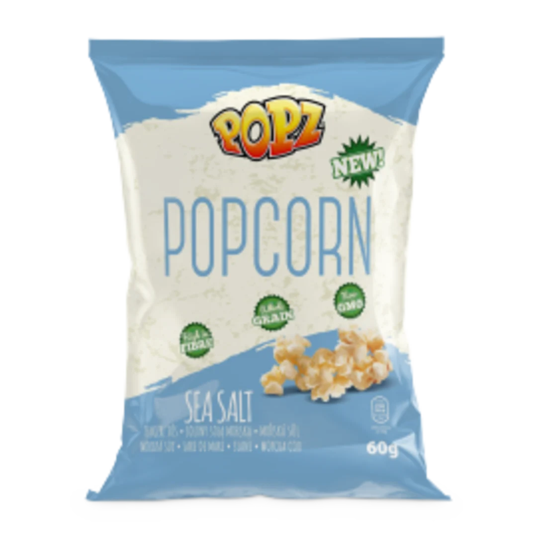 POPZ PATTOGATOTT KUKORICA 60G TENGERI SÓS POP CORN
