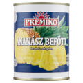 Premiko darabolt ananászbefőtt szirupban 565 g / 340 g