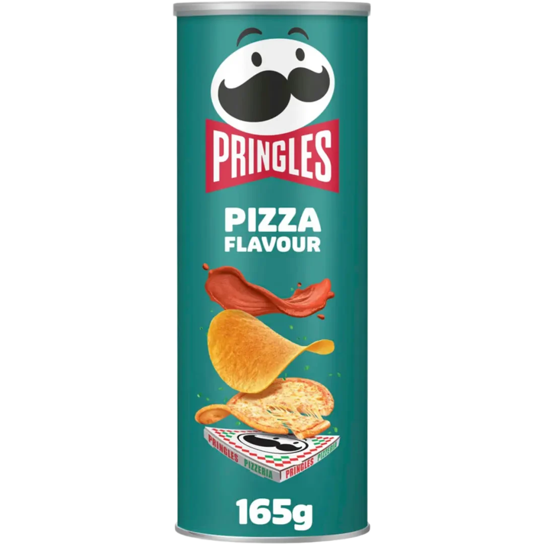 Pringles Pizza pizza ízű burgonyasnack 165 g