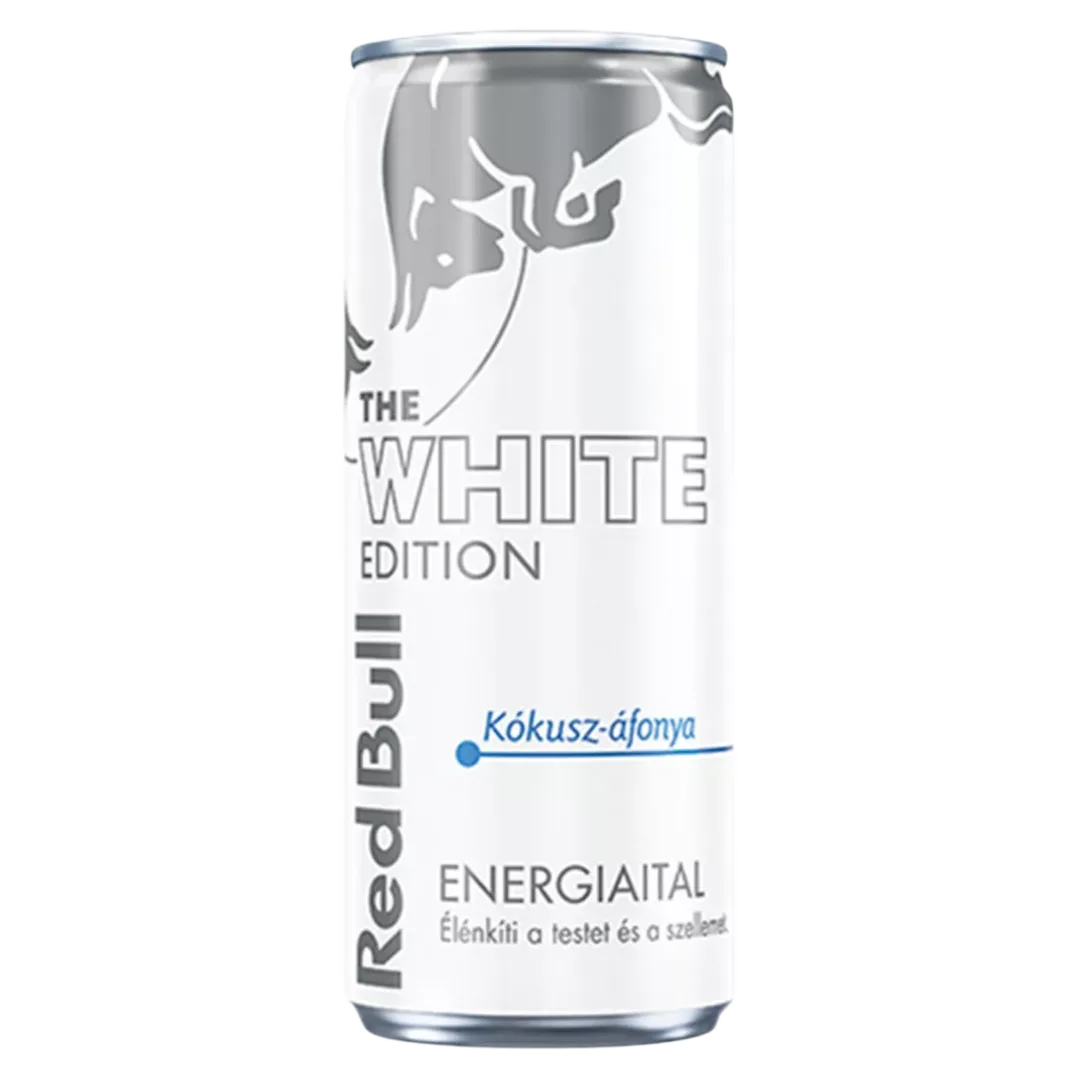Red Bull The White Edition kókusz-áfonya ízesítésű energiaital DRS 250 ml