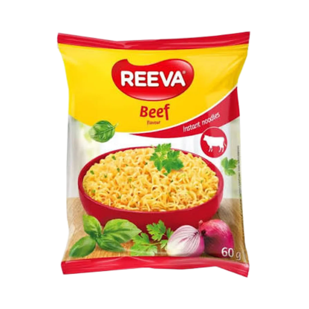Reeva marhahús ízű instant tésztaleves 60 g