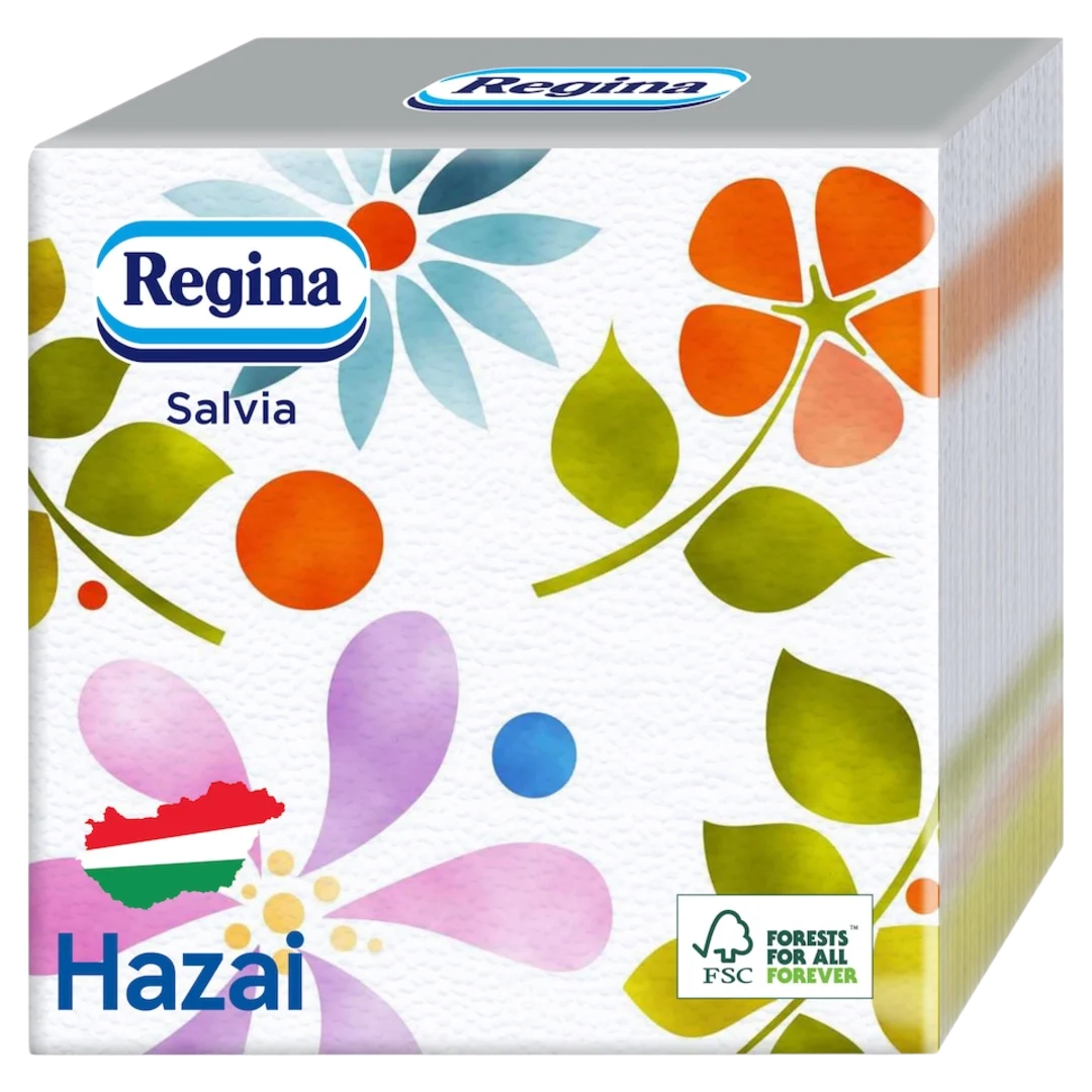 Regina Salvia szalvéta, 1 rétegű, 45 db, 33 × 33 cm