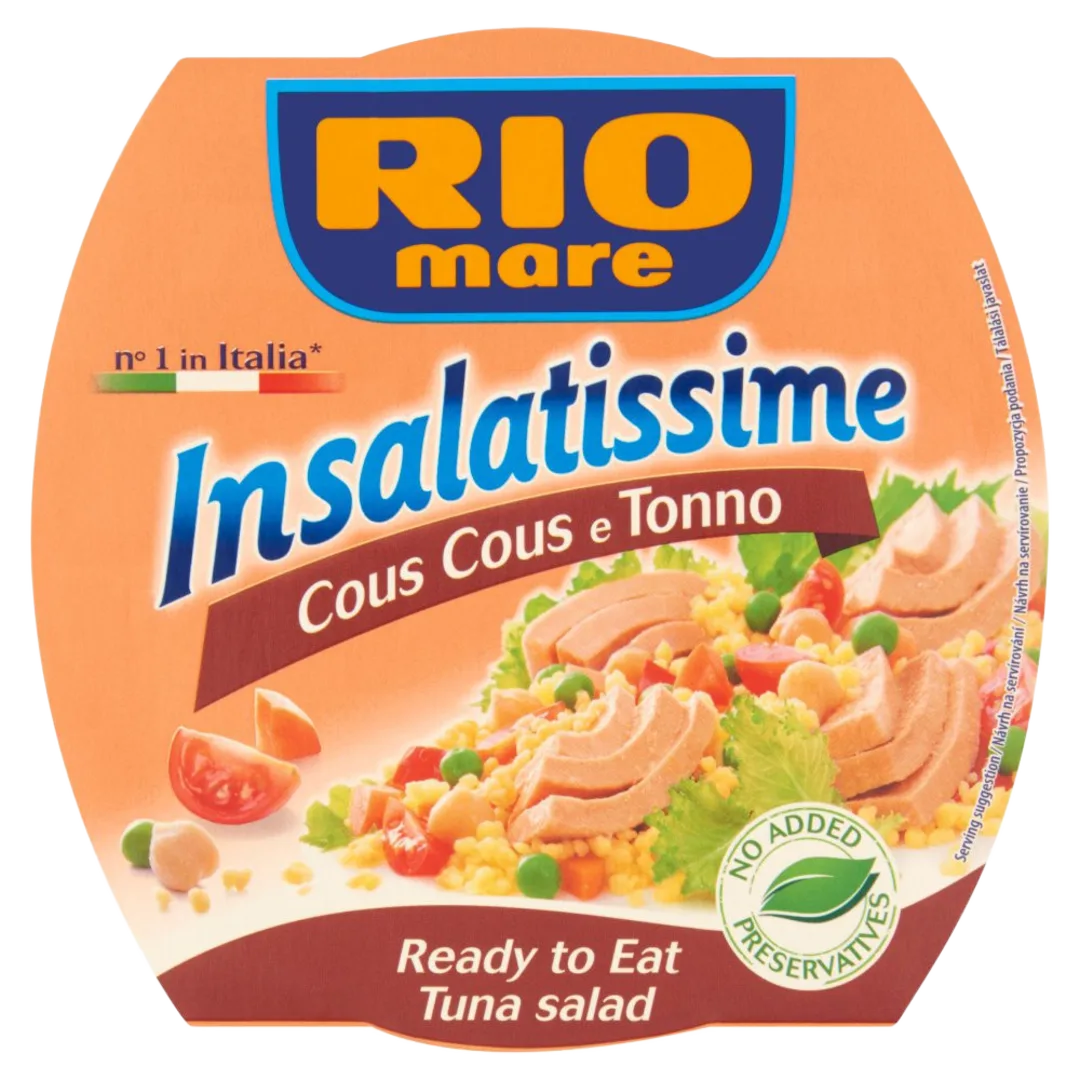 Rio Mare Insalatissime kuszkuszos tonhalsaláta 160 g