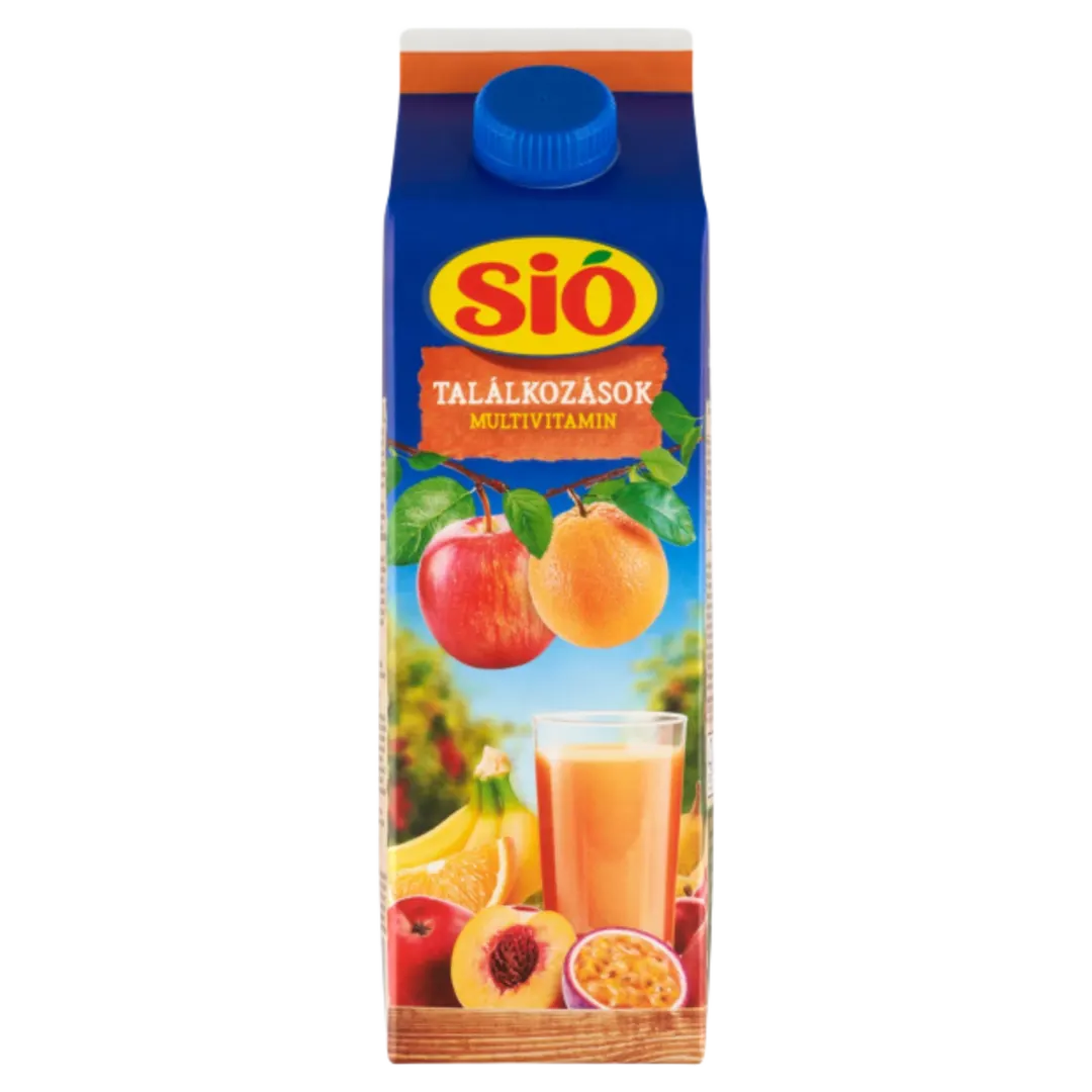 Sió Találkozások Multivitamin vegyes gyümölcsital 12% 1 l