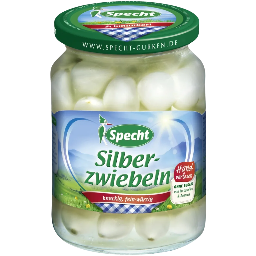 Specht gyöngyhagyma ecetes lében 370 ml