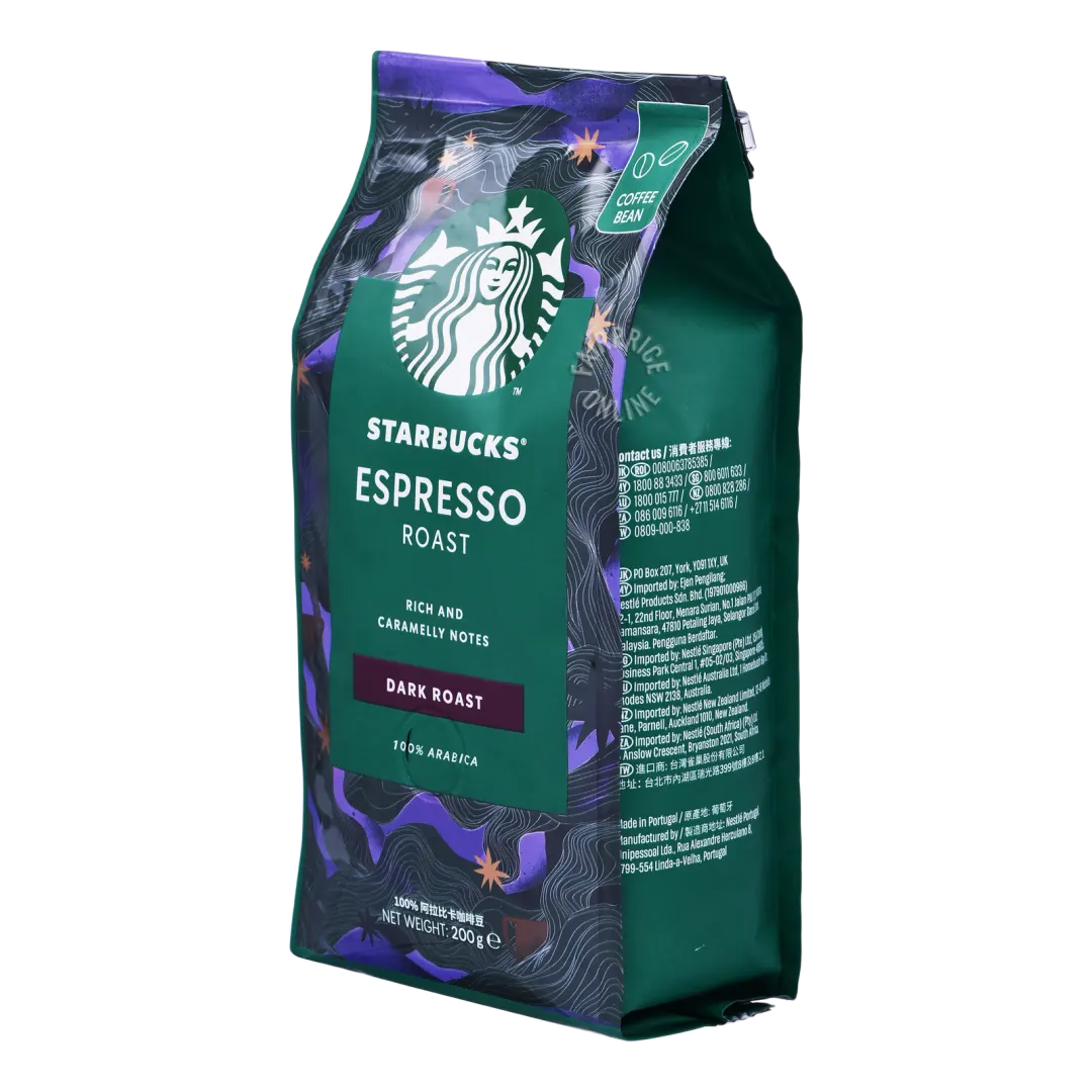 Starbucks Espresso Roast 100% Arabica szemes kávé 200 g