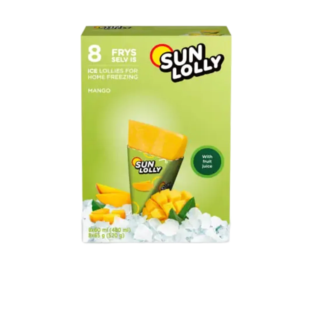 SunLolly mangó ízű jégnyalóka 8×60 ml (480 ml)