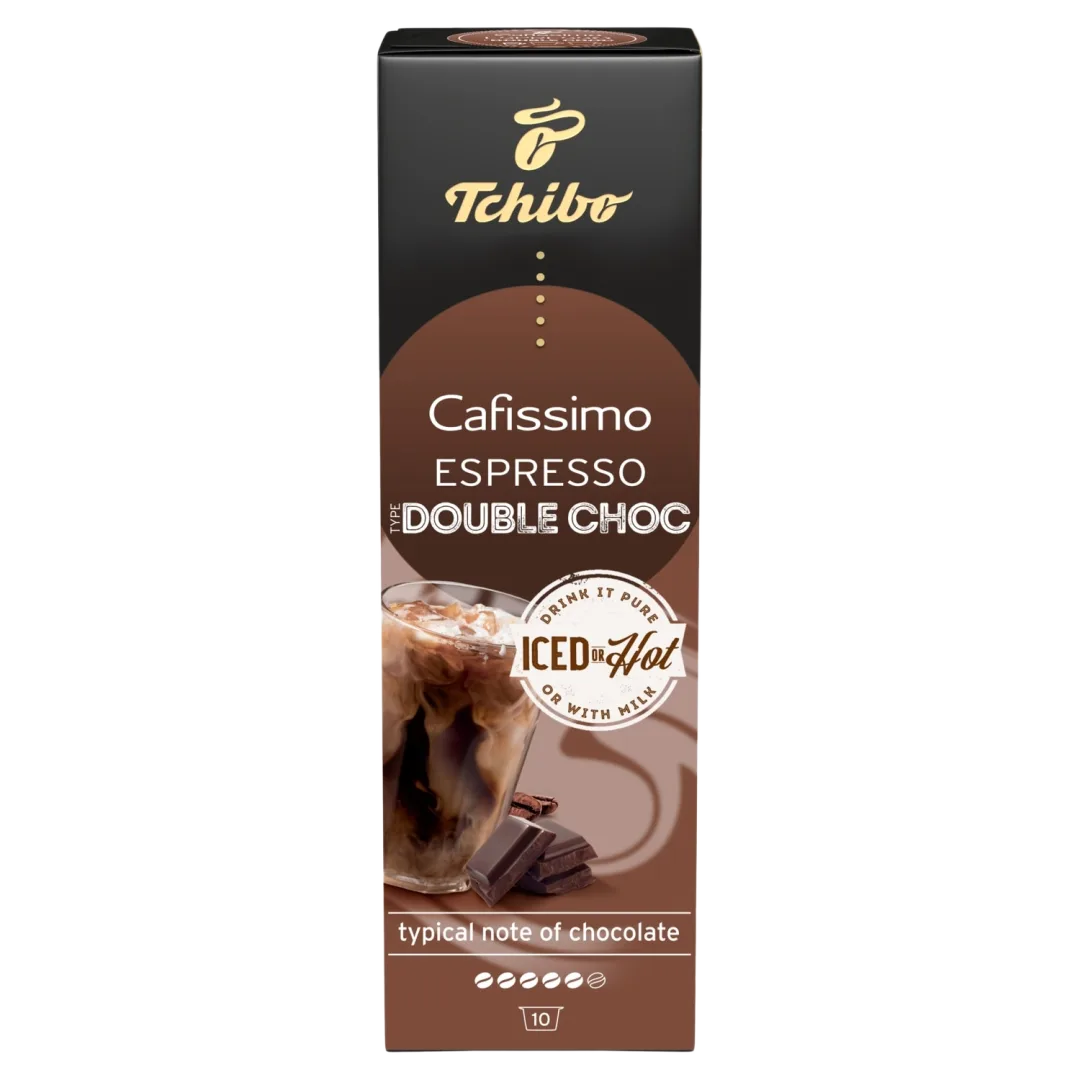 Tchibo Cafissimo Espresso Double Chocolate kávékapszula 10×7 g (70 g)