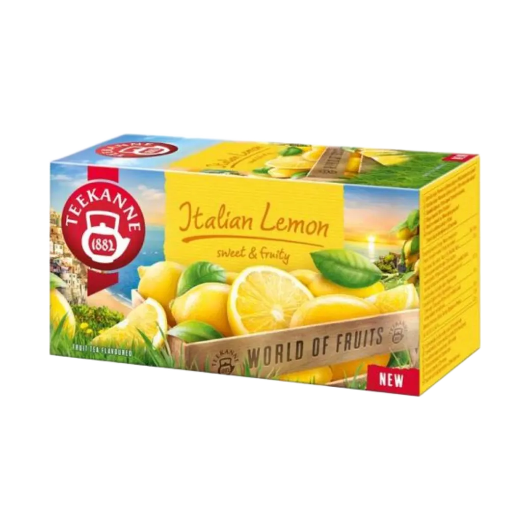 Teekanne Italian Lemon citrom-méz ízű gyümölcstea 20 filter
