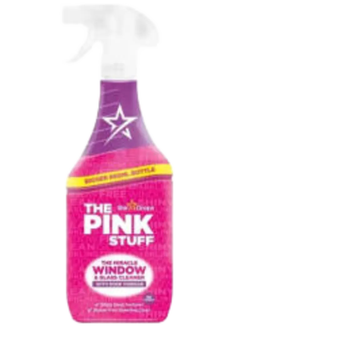 The Pink Stuff Miracle Window & Glass Cleaner with 850 ml