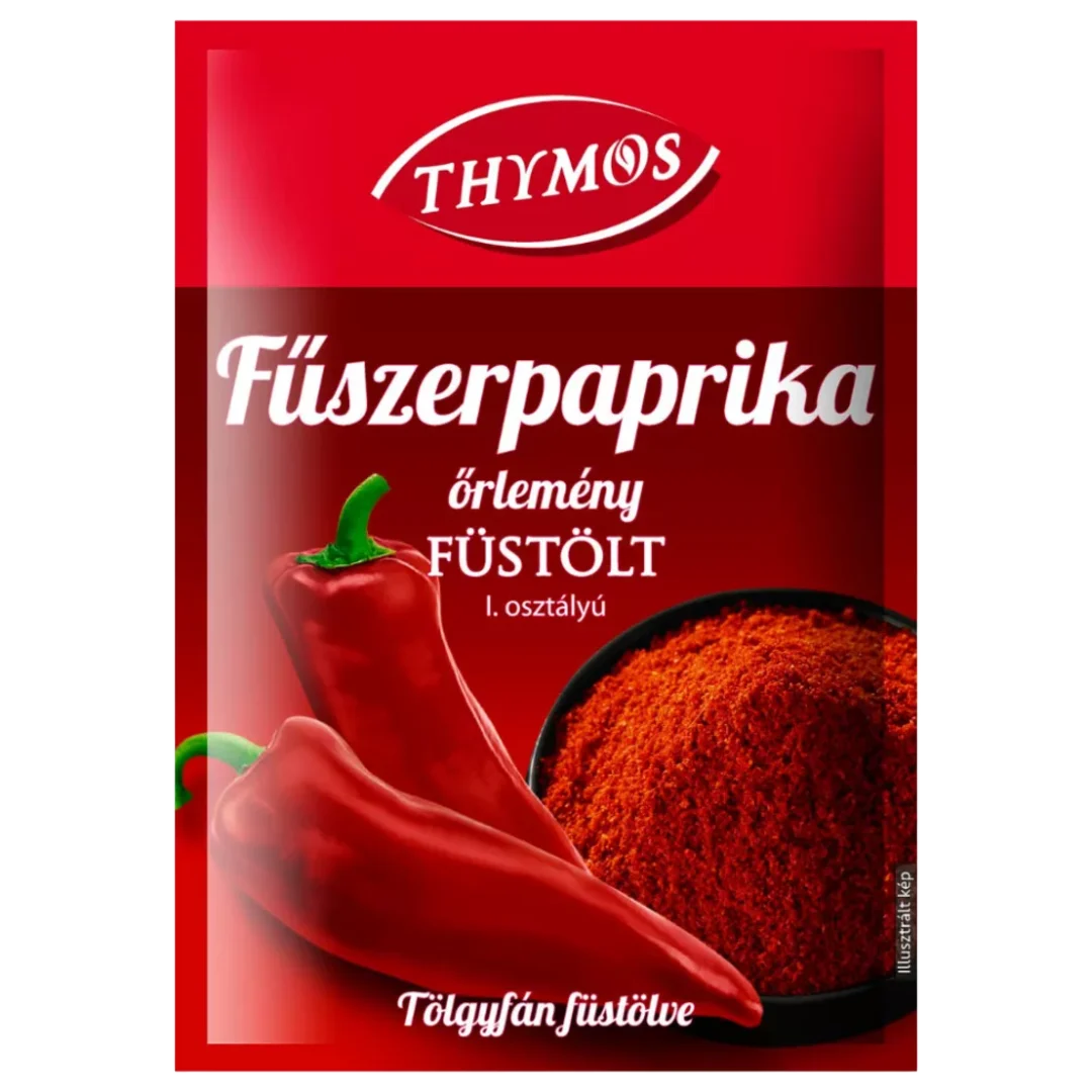 Thymos füstölt édes őrölt fűszerpaprika I. osztályú 25 g