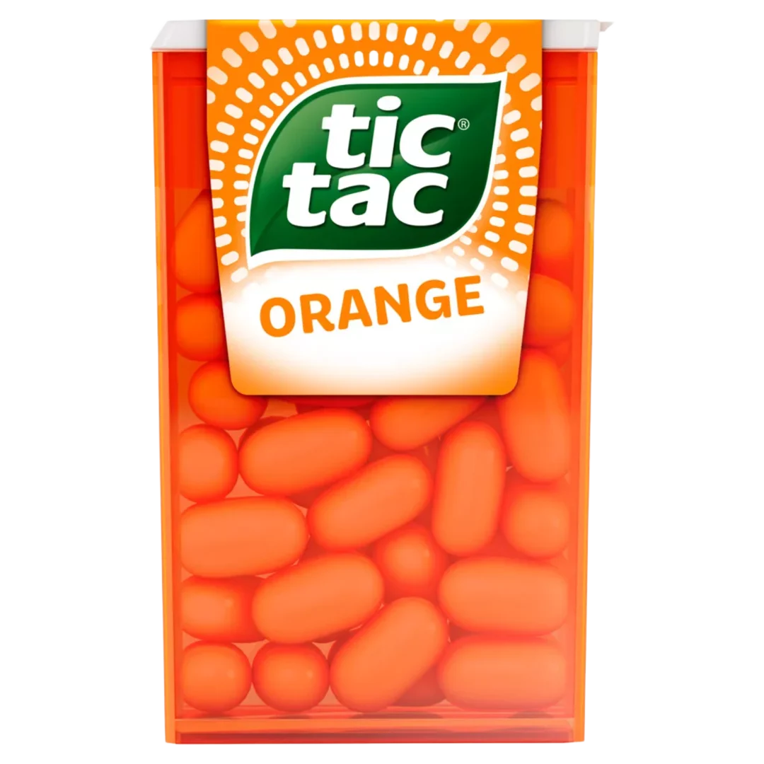 Tic Tac Orange narancs ízű cukordrazsé 18 g