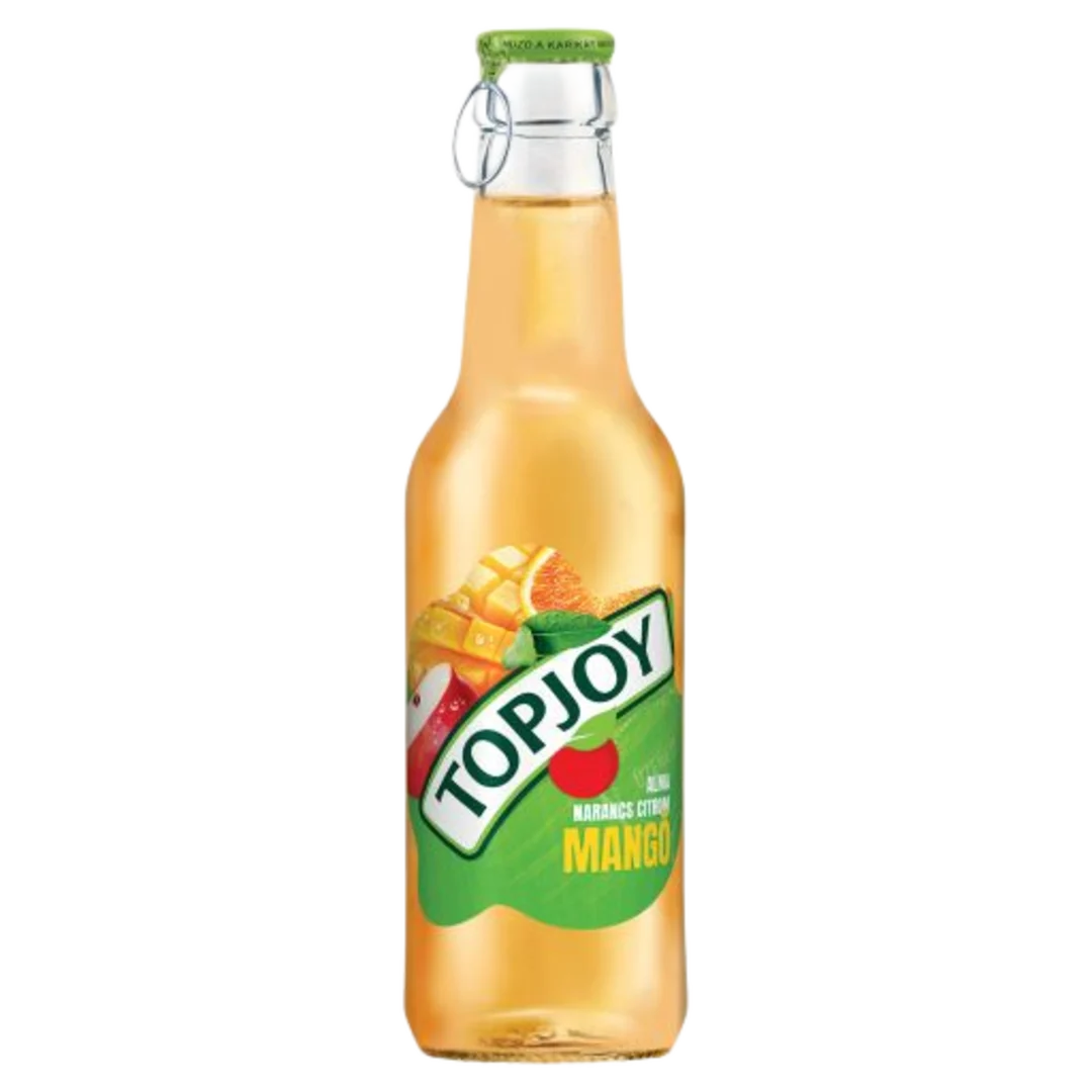 TopJoy mangó-alma-narancs-citrom ital 25% gyümölcstartalommal DRS 250 ml