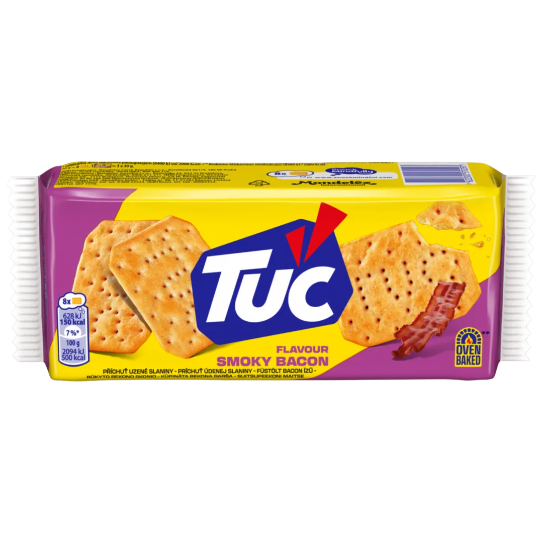 TUC füstölt bacon ízű kréker 100 g