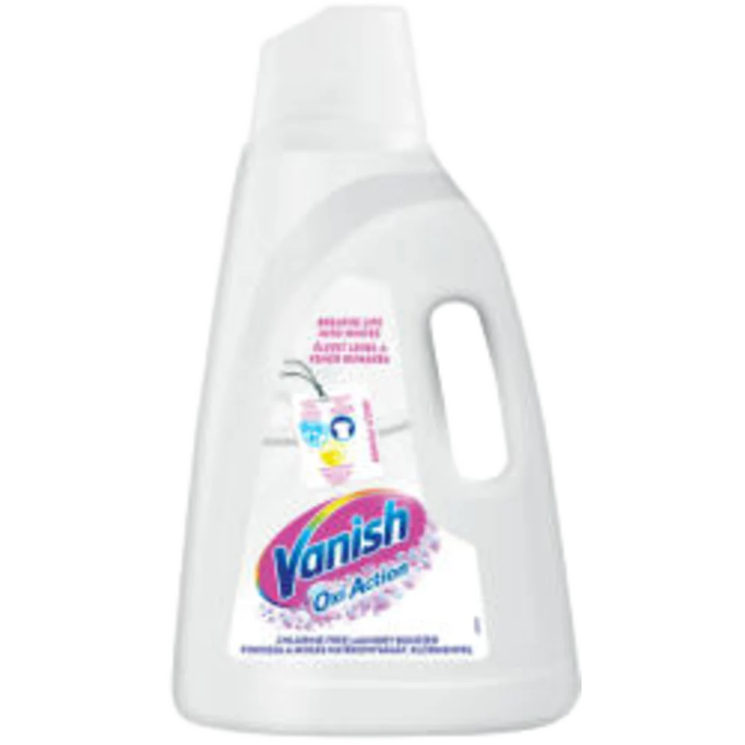 Vanish Oxi Action White XL folyékony folteltávolító és 3 l