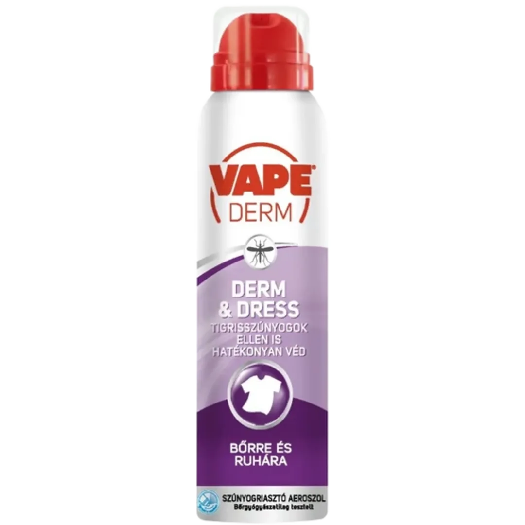 Vape Derm & Dress szúnyog- és kullancsriasztó száraz 100 ml