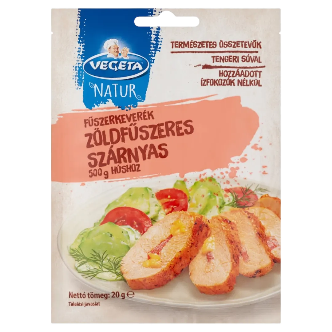Vegeta Natur Zöldfűszeres Szárnyas fűszerkeverék 20 g