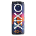 XIXO Tutti Fruity tuttifruttiízű koffeinmentes szénsavas üdítőital vitaminokkal DRS 250 ml