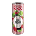 XIXO Pink Lemonade eper-lime ízű szénsavas üdítőital DRS 250 ml
