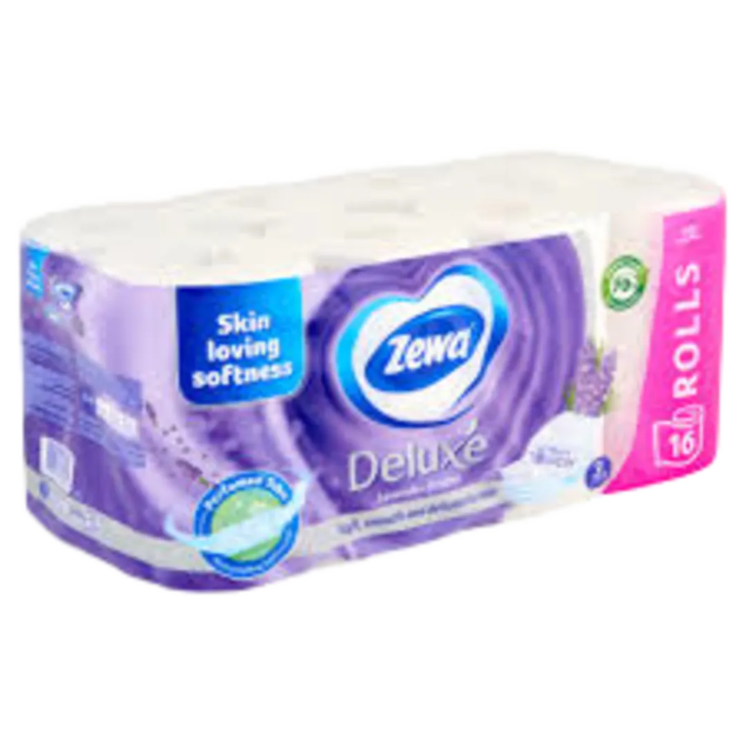Zewa Deluxe Lavender Dreams toalettpapír, 3 rétegű, 16 tekercs