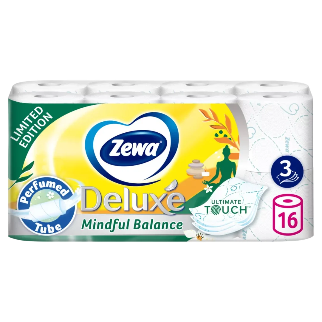 Zewa Deluxe Limited Edition toalettpapír, 3 rétegű, 16 tekercs