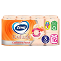 Zewa Deluxe Peach toalettpapír, 3 rétegű, 16 tekercs