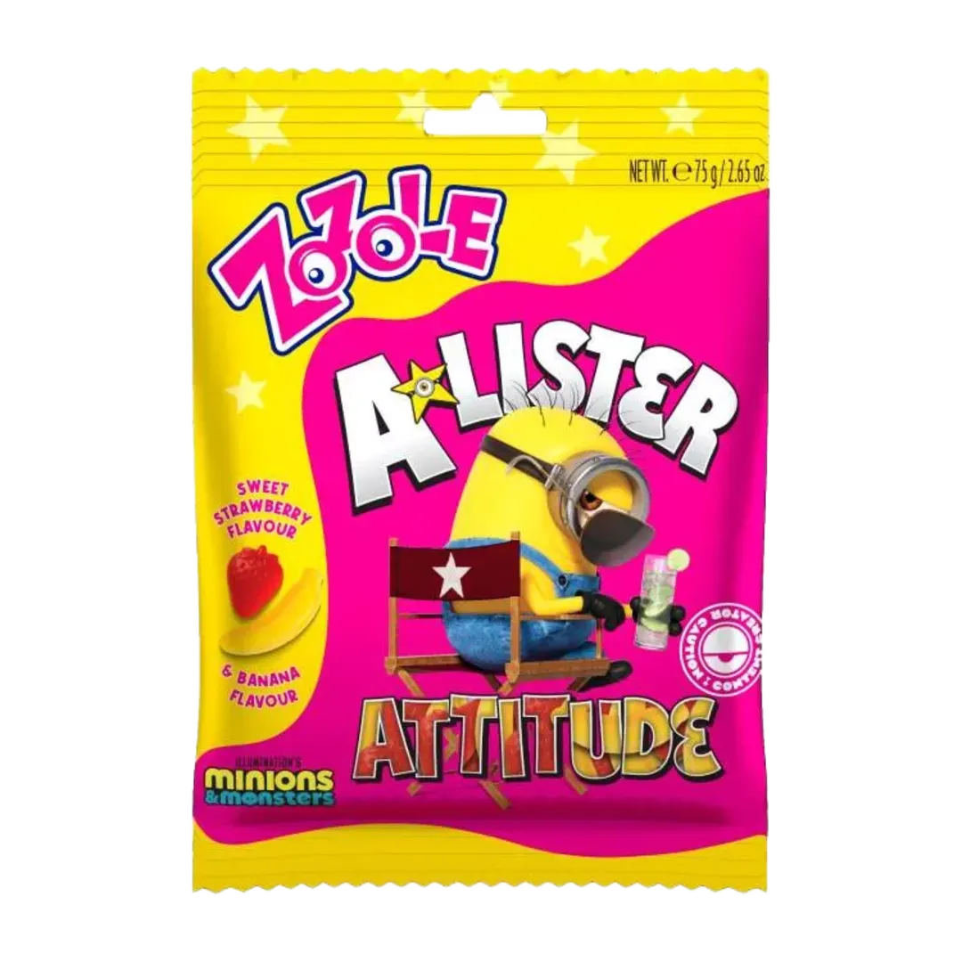 Zozole Minions gyümölcsízű gumicukor 75 g